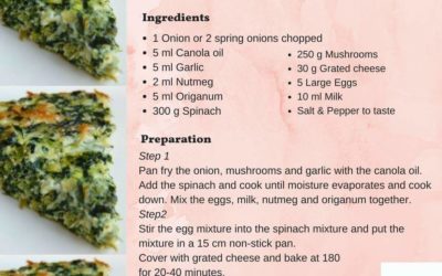 Crustless Spinach Quiche