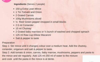All in One Mince Dish